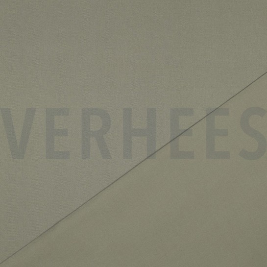 BAUMWOLLE SATIN STRETCH ARMEEGRÜN #7