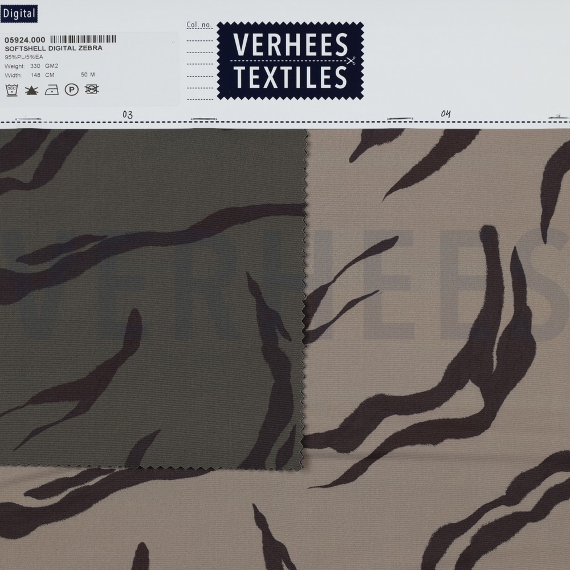 SOFTSHELL DIGITAL ZEBRA BEIGE (high resolution) #4