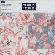 RIB JERSEY DIGITAL LEAVES BLUE SHADOW (thumbnail) #4