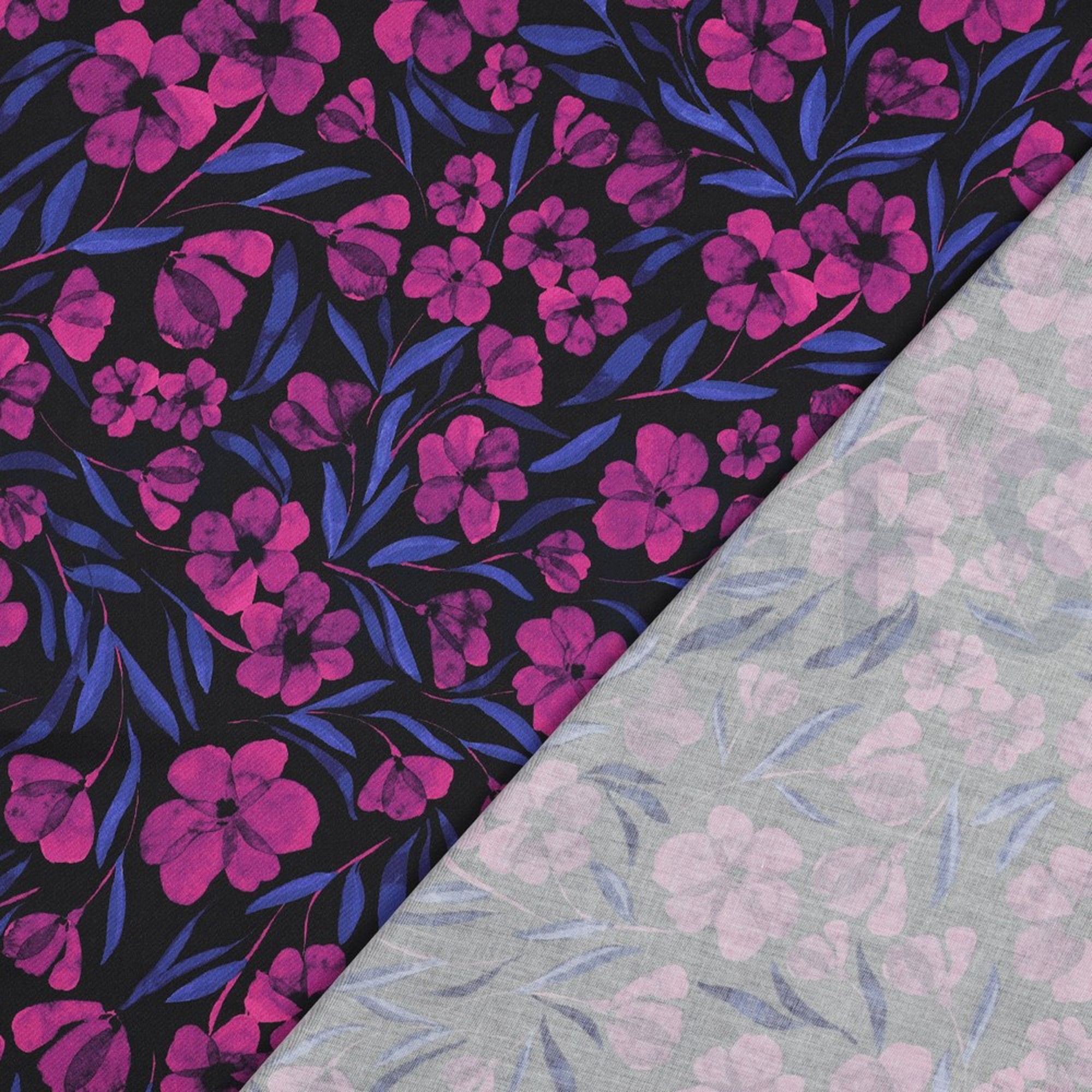 COTTON SATIN DIGITAL FLOWERS FUCHSIA (high resolution) #4
