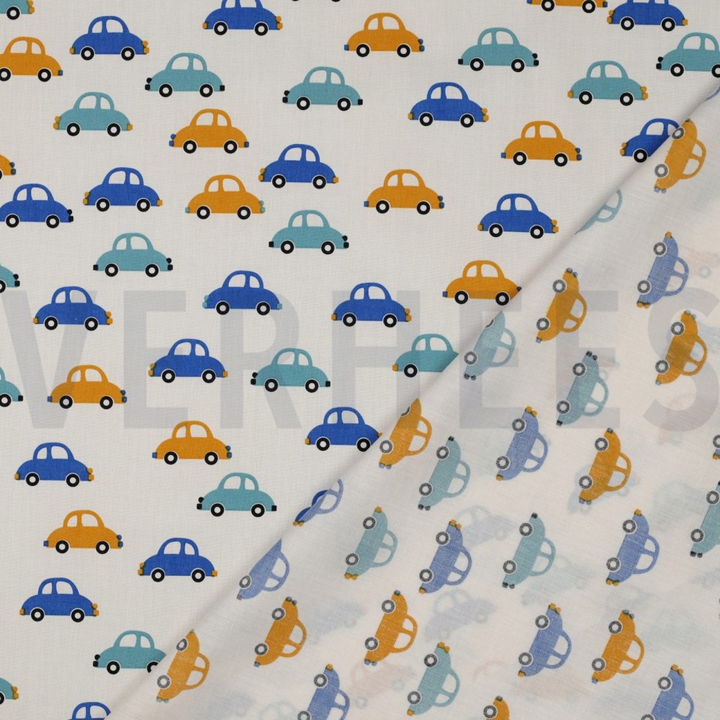 FINE POPLIN CARS OFF-WHITE #4
