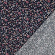 FINE POPLIN FLOWERS NAVY (thumbnail) #4