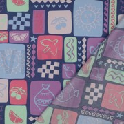 FINE POPLIN SUMMER PATCHWORK JEANS (thumbnail) #4