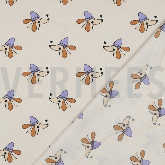 FINE POPLIN DOGS OFF-WHITE #7