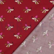 FINE POPLIN DOGS BORDEAUX (thumbnail) #4
