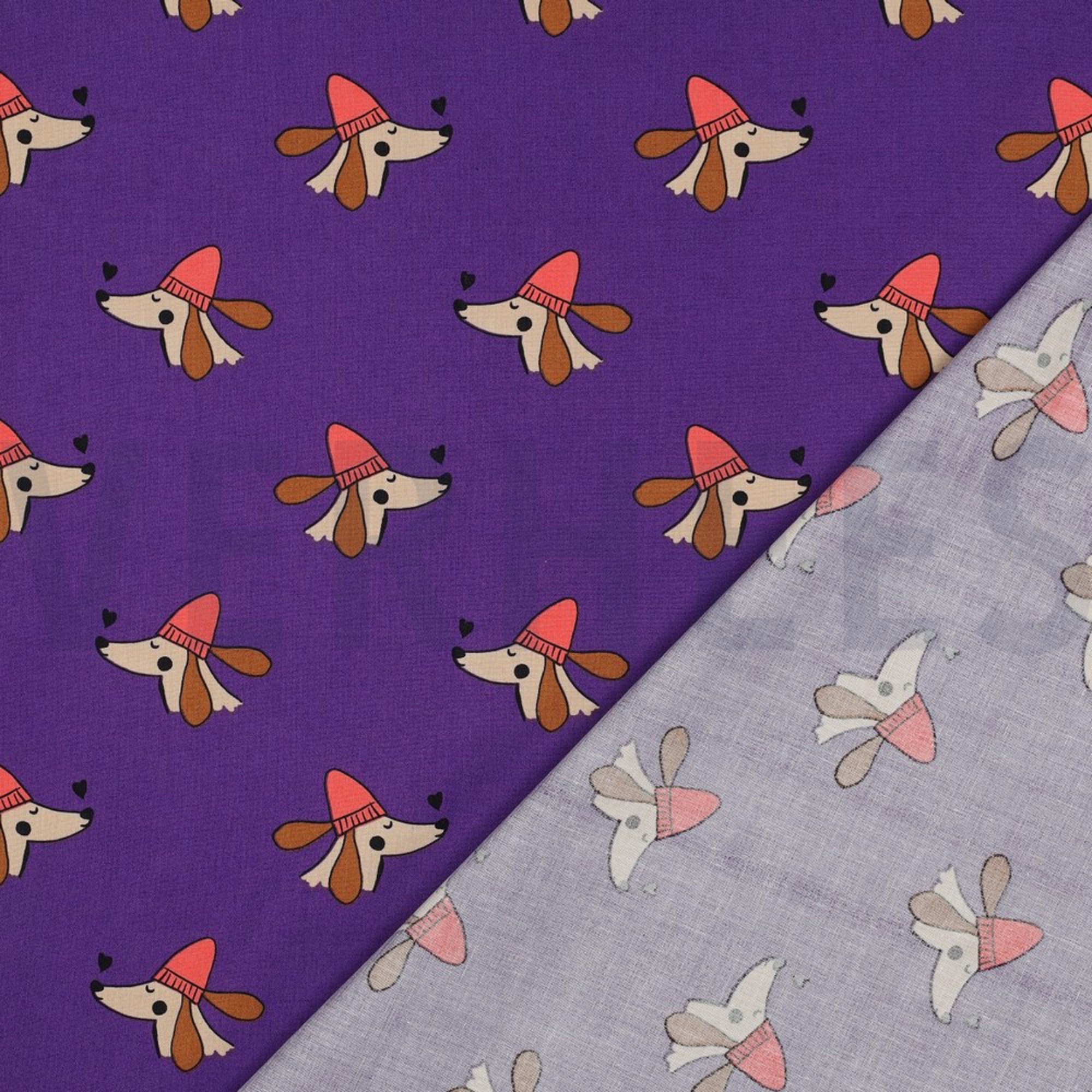 FINE POPLIN DOGS PURPLE (high resolution) #4
