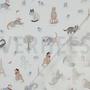 FINE POPLIN DIGITAL VIVE LA FRANCE WHITE (thumbnail) #4