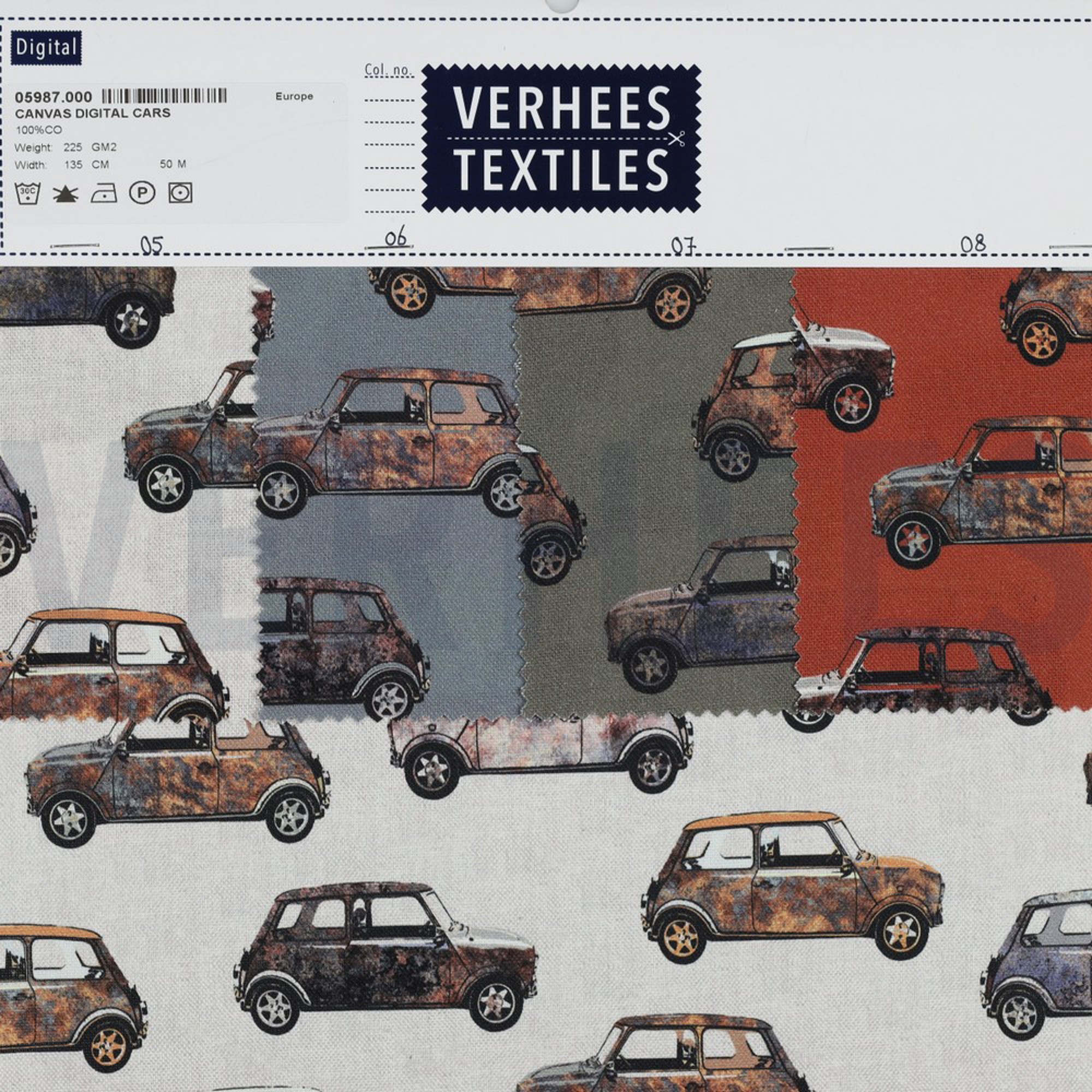 CANVAS DIGITAL CARS LINEN (high resolution) #4