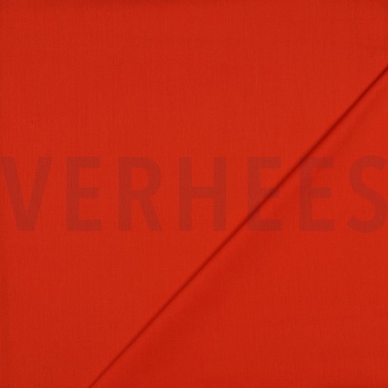 BAUMWOLLE POPELINE FLAMMENORANGE #7