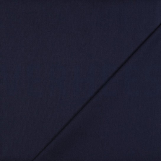COTON POPLIN BLEU MARINE #7