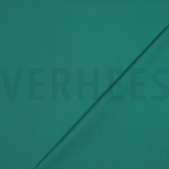 BAUMWOLLE POPELINE TEAL #7