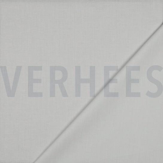 BAUMWOLLE POPELINE HELLGRAU #7