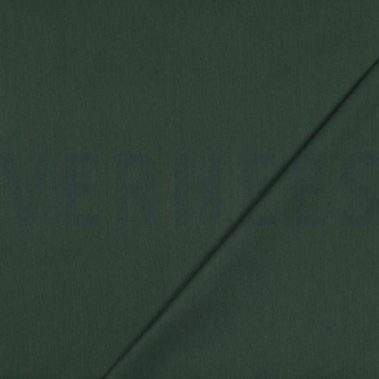 KATOEN POPLIN DONKERGROEN #7