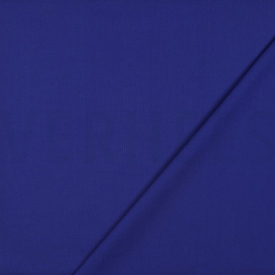 BAUMWOLLE POPELINE DUNKEL KOBALTBLAU #7