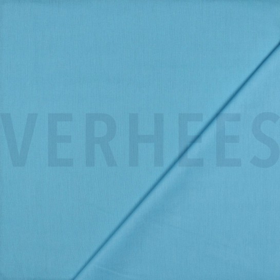 KATOEN POPLIN HEMELSBLAUW #7