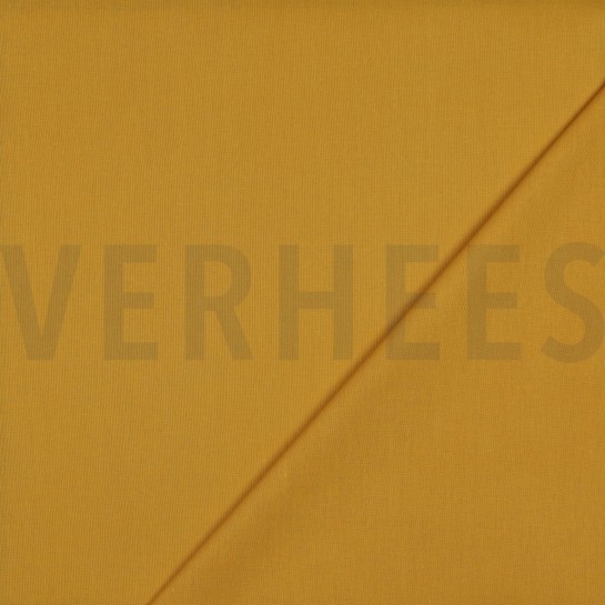 BAUMWOLLE POPELINE OCKER #7