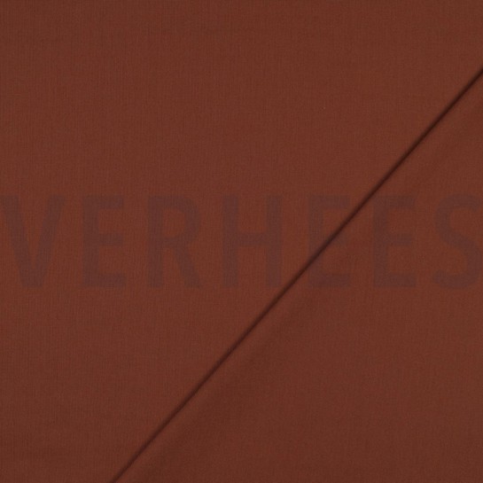 BAUMWOLLE POPELINE BRAUN #7