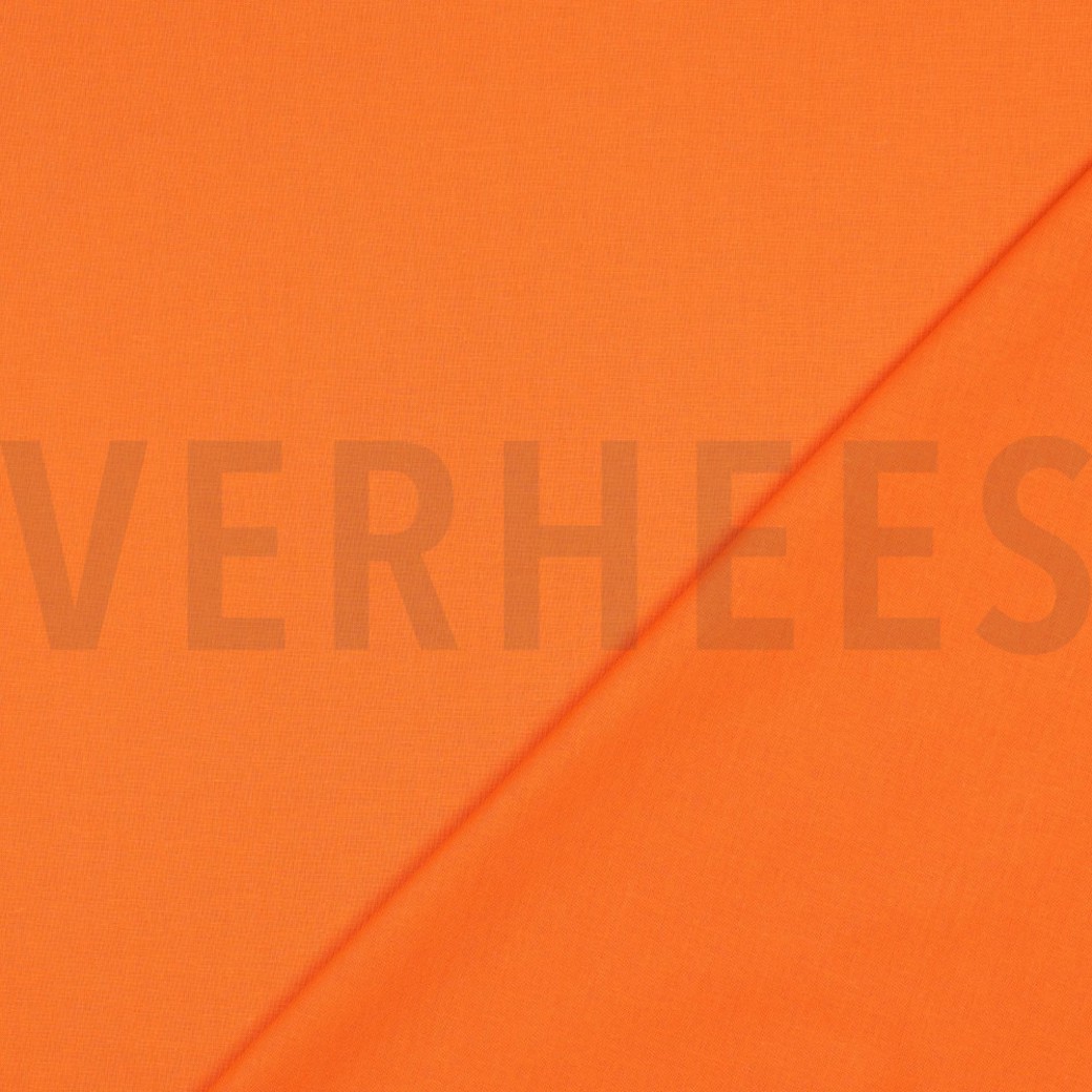 COTTON POPLIN TANGERINE #4