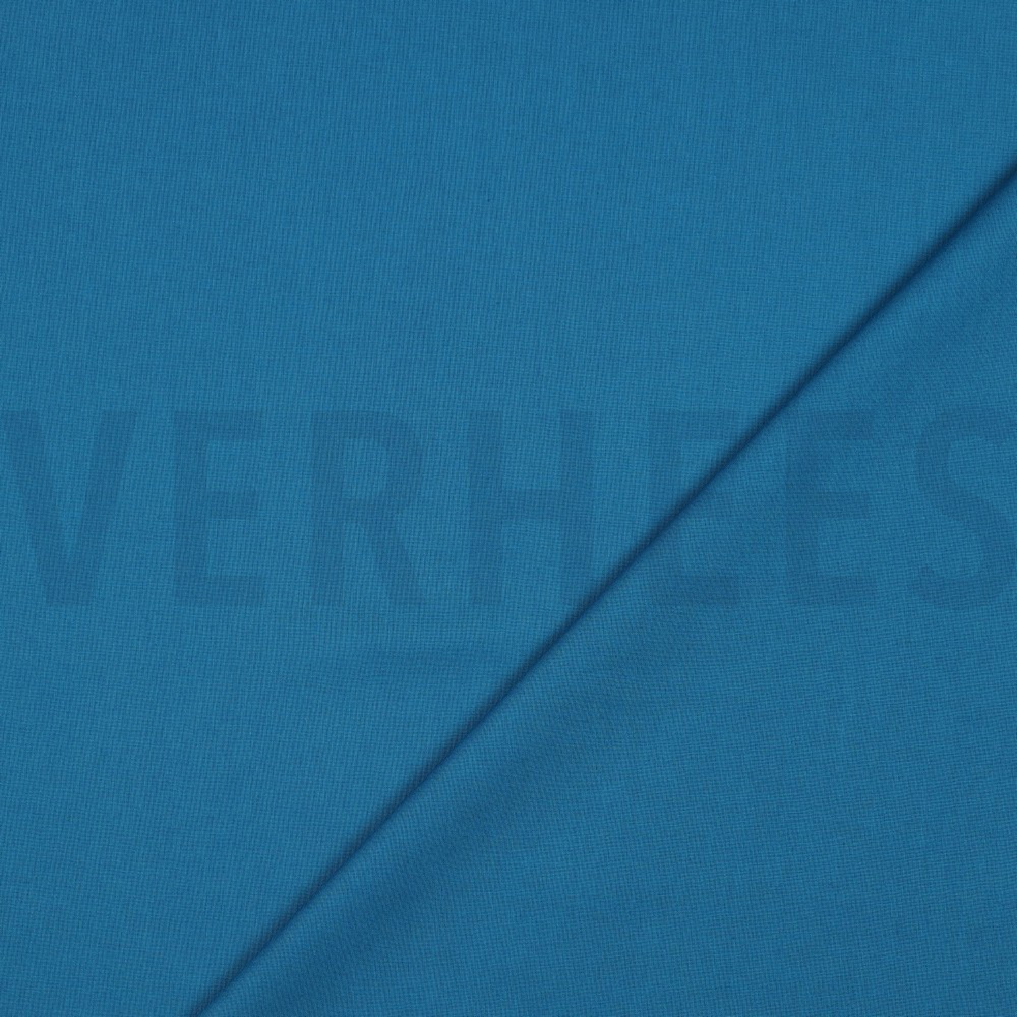 COTTON POPLIN OCEAN BLUE (high resolution) #4