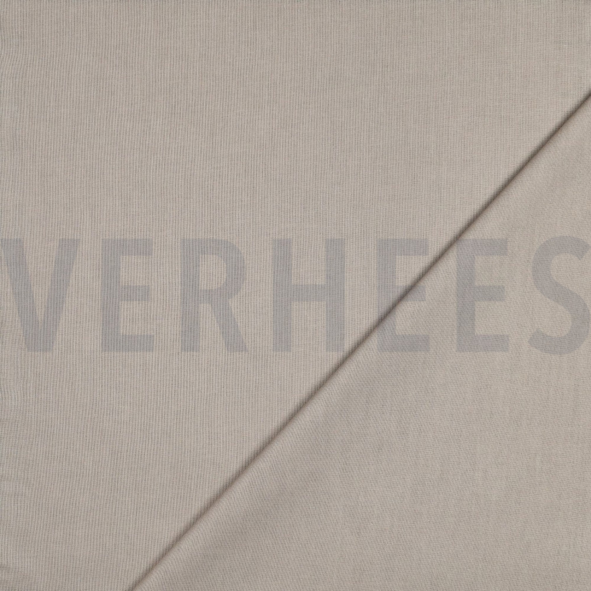 COTTON POPLIN DARK BEIGE (high resolution) #4