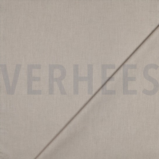 BAUMWOLLE POPELINE DUNKELBEIGE #7