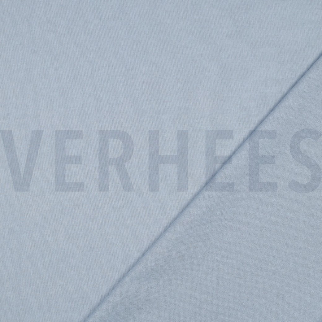 COTTON POPLIN BABY LIGHT BLUE #4