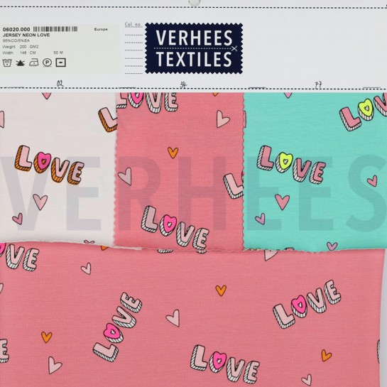 JERSEY NEON LIEBE ROSA #7