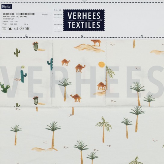 JERSEY DIGITAL SAFARI GEBROCHEN WEISS #7