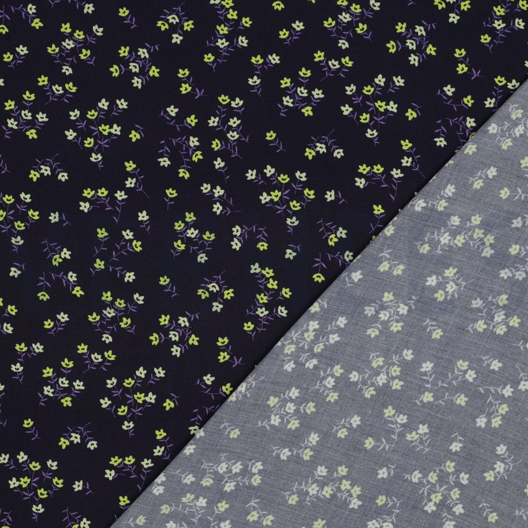 RADIANCE DIGITAL FLOWERS NAVY #4