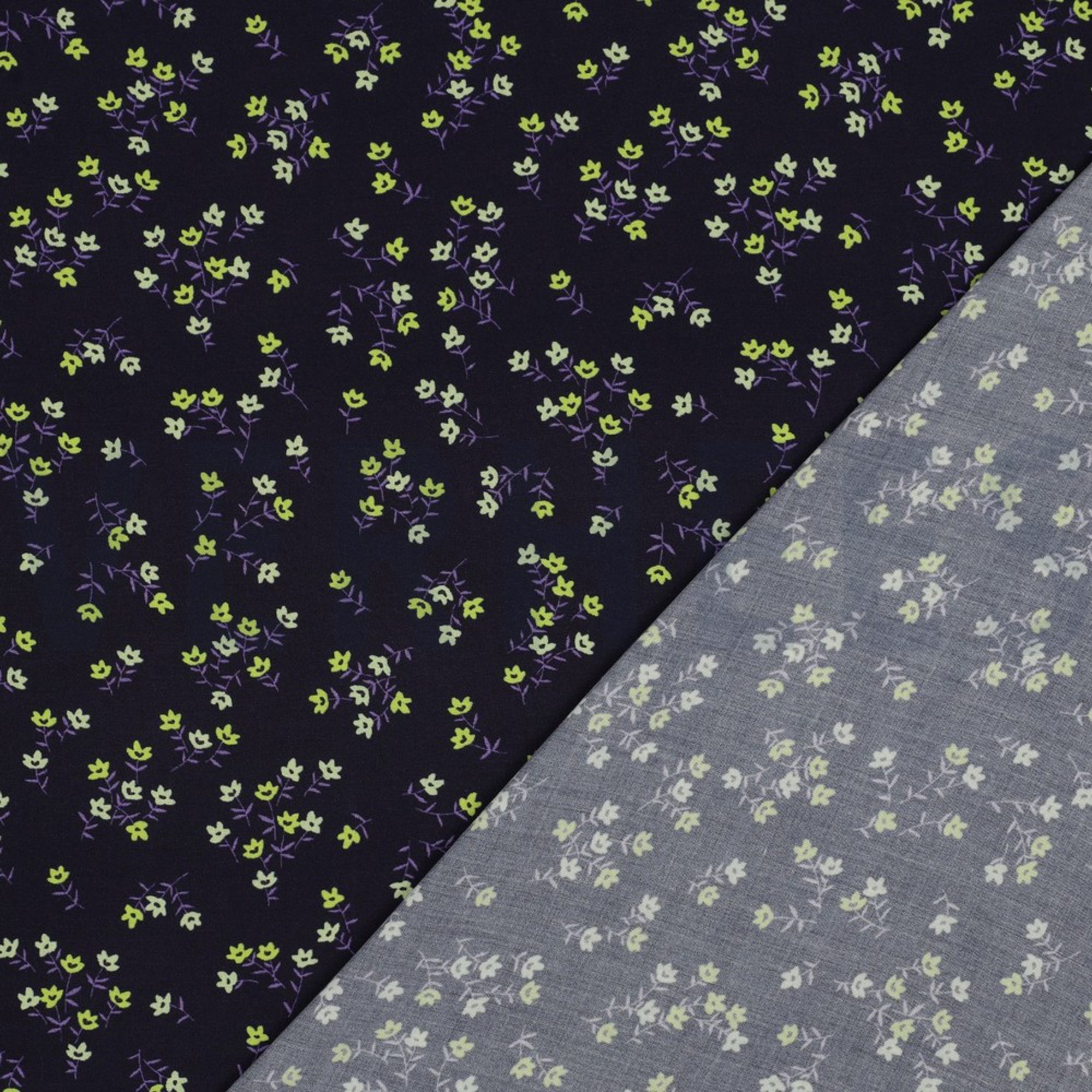 RADIANCE DIGITAL FLOWERS NAVY (high resolution) #4