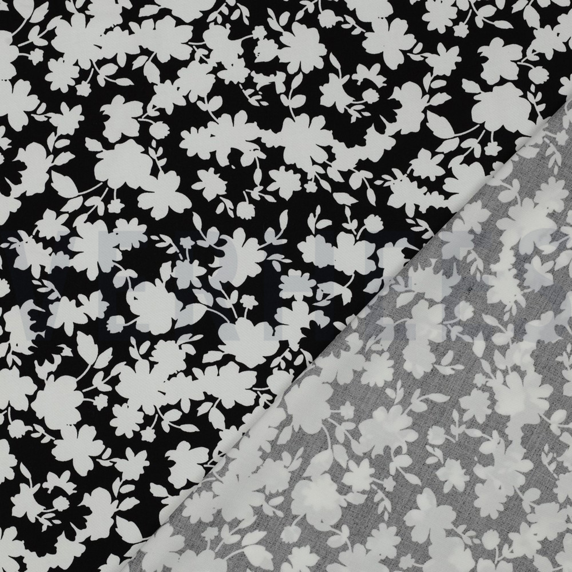 VISCOSE STRETCH FLOWERS BLACK (high resolution) #4