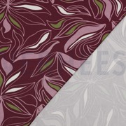 VISCOSE JERSEY FLOWERS DARK MAUVE (thumbnail) #4