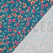 ROSELLA STRETCH FLOWERS PETROL (thumbnail) #4