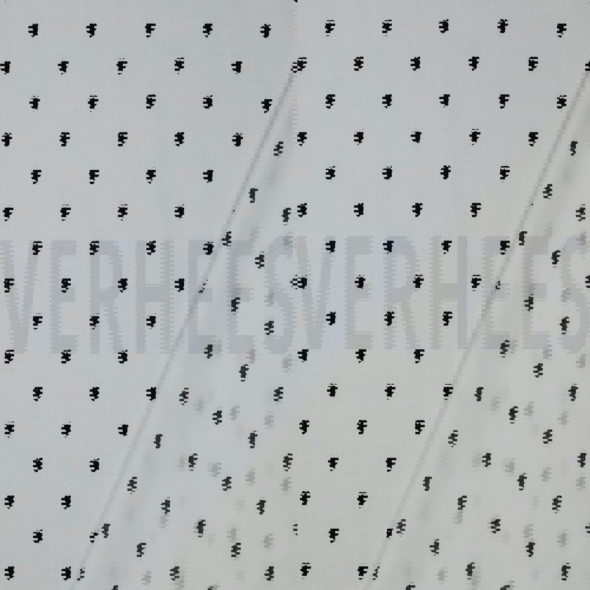FINE POPLIN HEARTS WHITE / BLACK (high resolution) #4