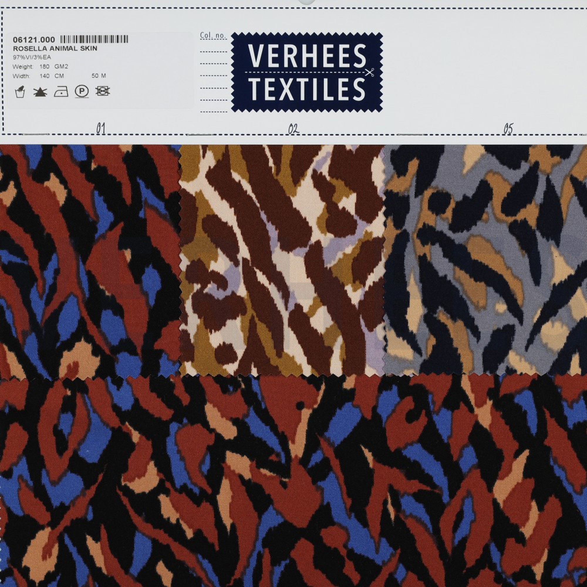 ROSELLA STRETCH ANIMAL SKIN LIGHT SALMON (high resolution) #4