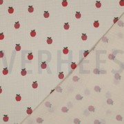 DOUBLE GAUZE FRUITS NATURAL (thumbnail) #4