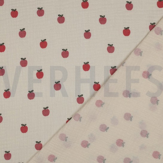 DOUBLE GAUZE FRUITS NATURAL #7