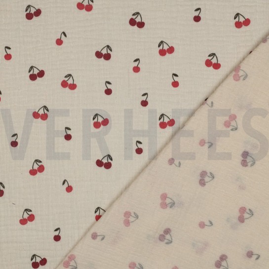 DOUBLE GAUZE FRUITS NATURAL #7