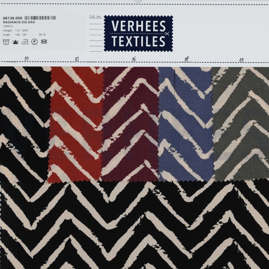 VISCOSE RADIANCE ZIG ZAG JEANS #7