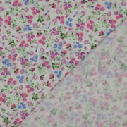 DOUBLE GAUZE DIGITAL FLOWERS OFF-WHITE (thumbnail) #4