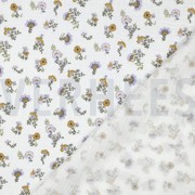 DOUBLE GAUZE GOTS FLOWERS WHITE (thumbnail) #4