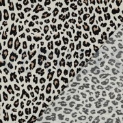 LINEN VISCOSE ANIMAL SKIN BEIGE (thumbnail) #4