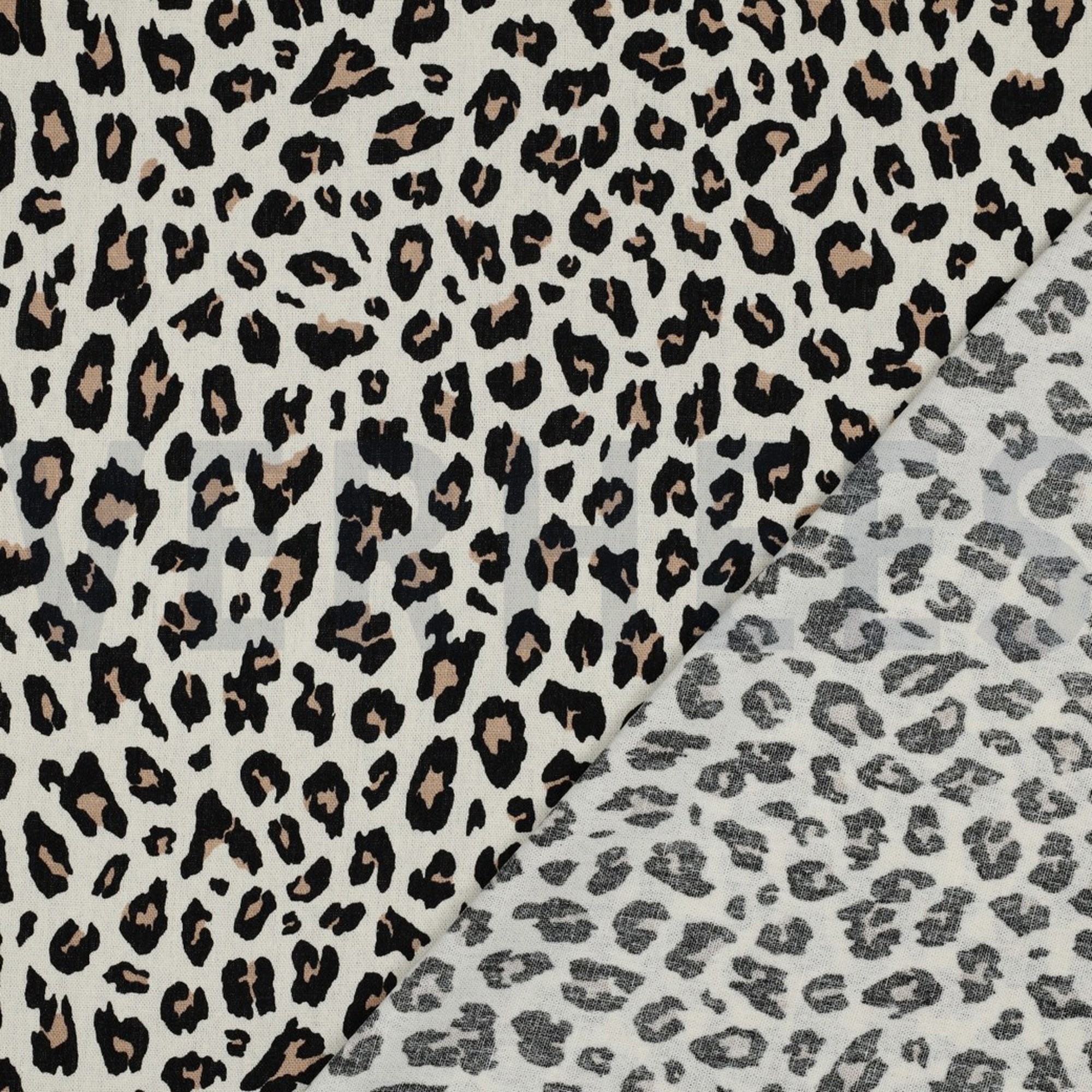 LINEN VISCOSE ANIMAL SKIN BEIGE (high resolution) #4