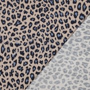 LINEN VISCOSE ANIMAL SKIN CAMEL (thumbnail) #4