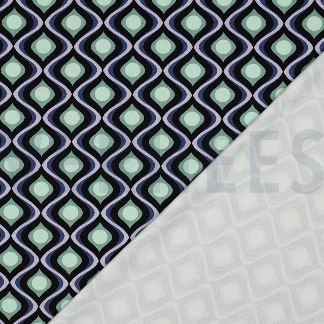 PUNTA DI ROMA GRAPHIC COBALT/ LILAC #4
