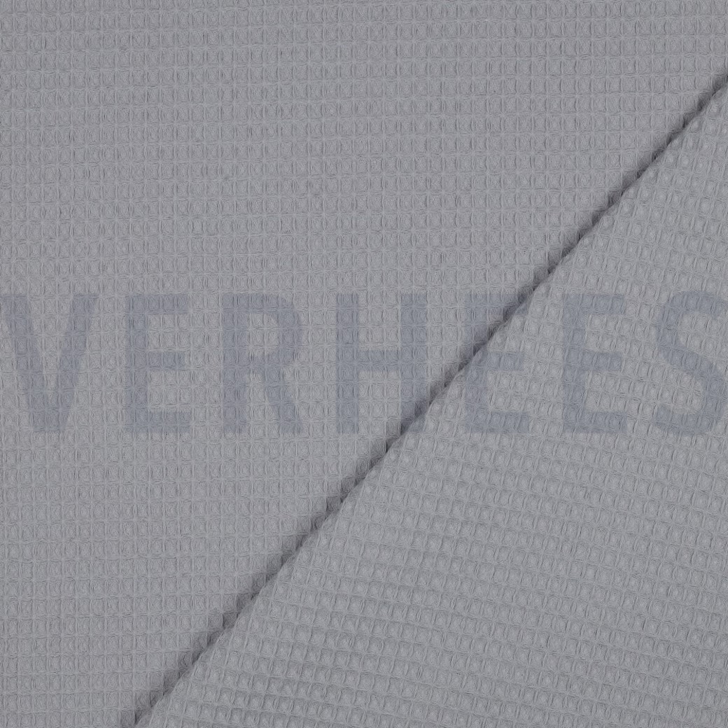 COTTON WAFFLE GREY #4