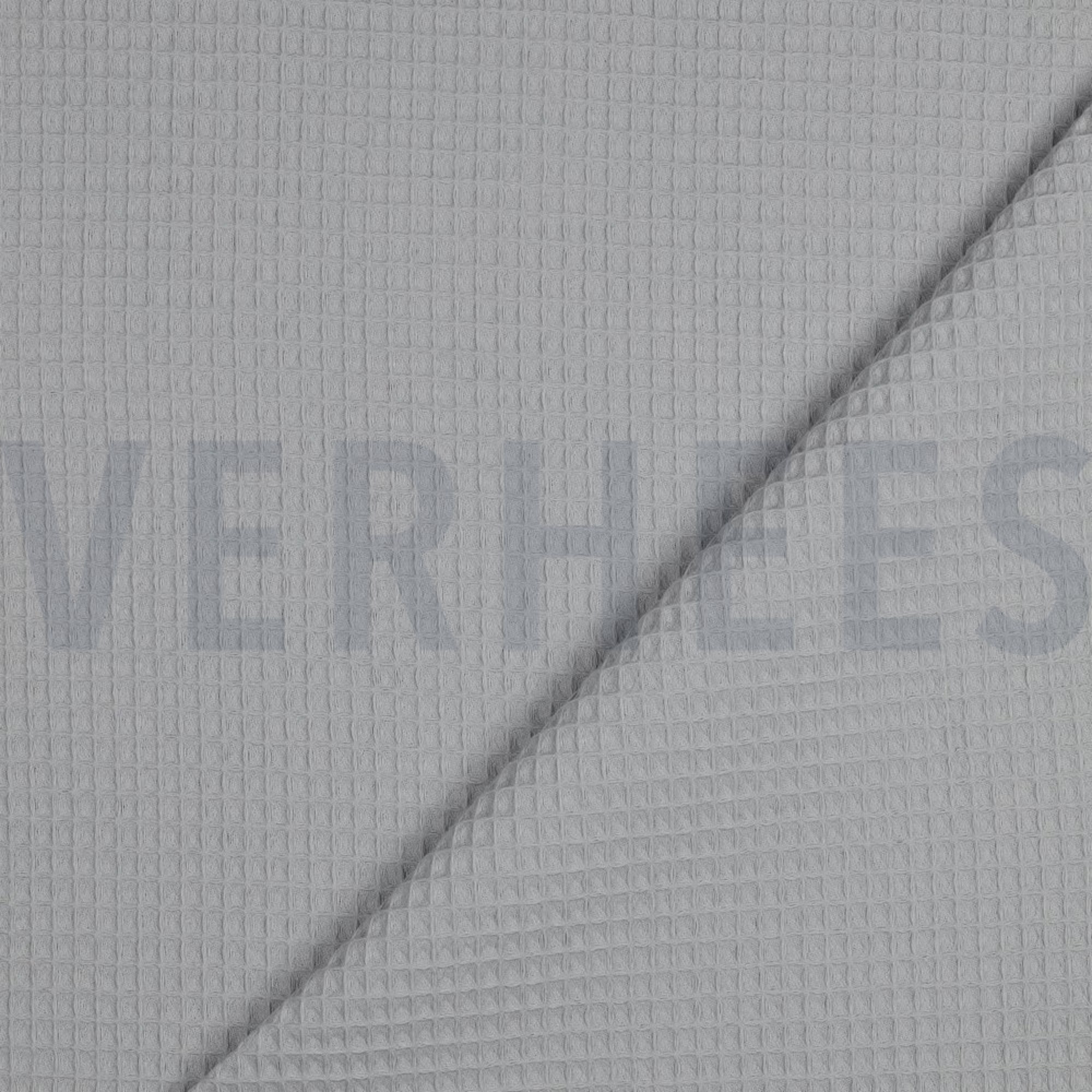 COTTON WAFFLE LIGHT GREY (high resolution) #4
