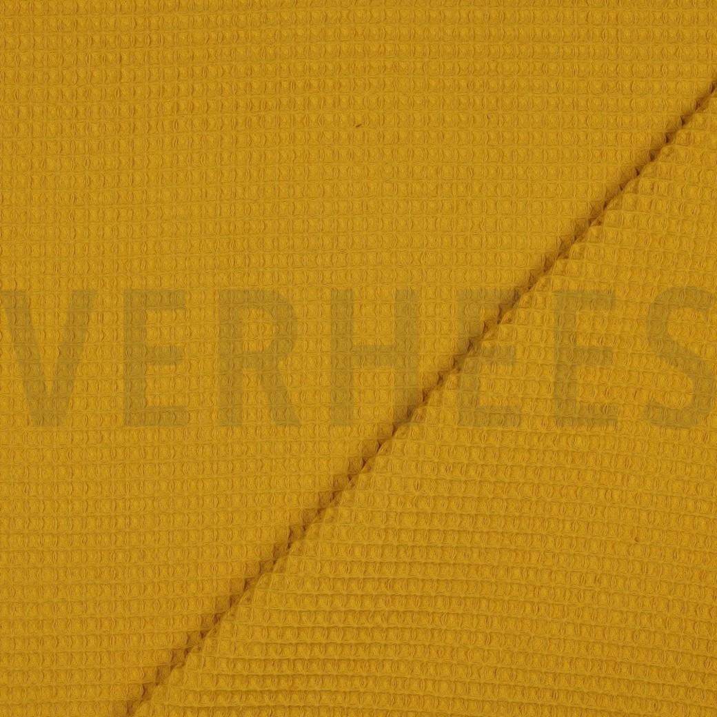 COTTON WAFFLE YELLOW #4