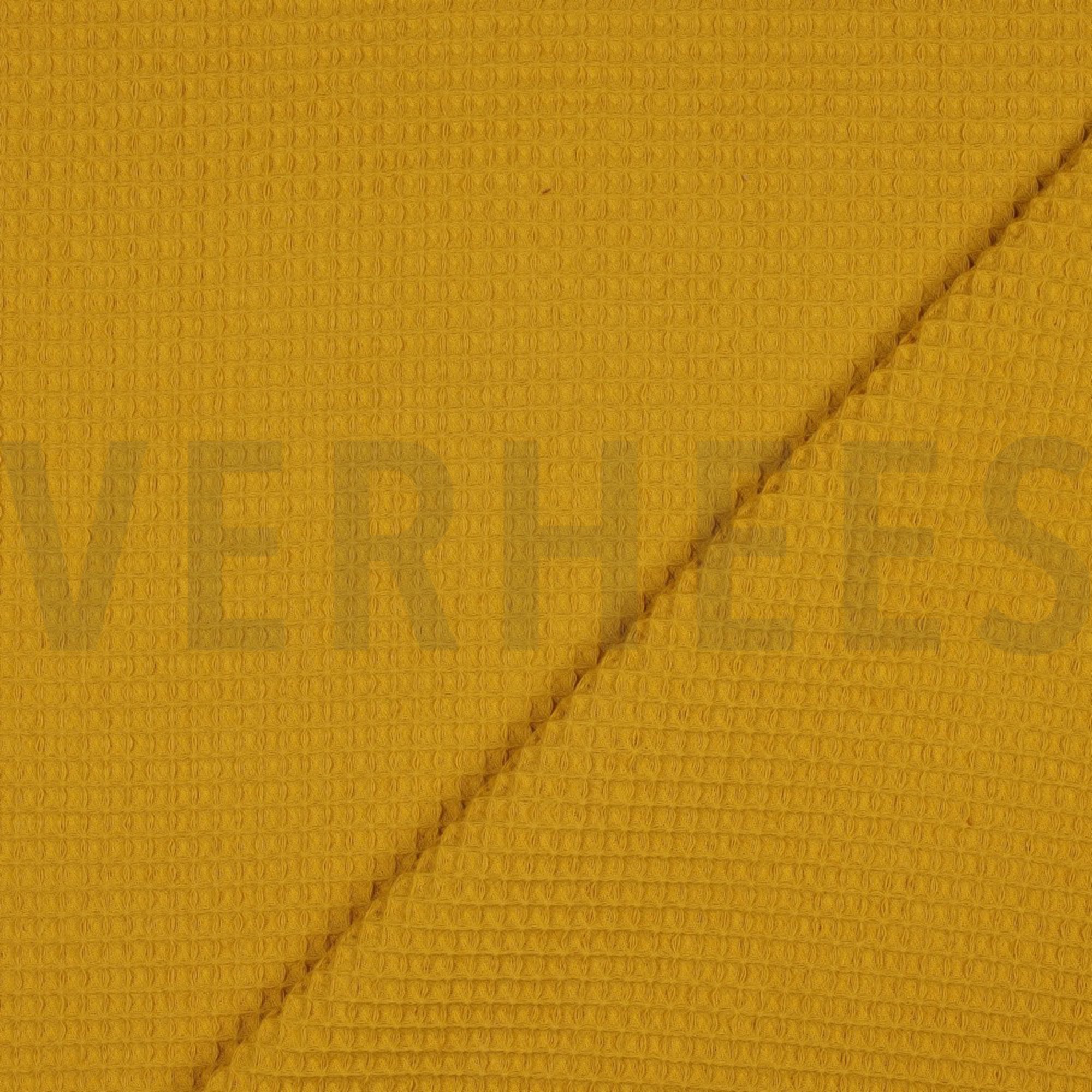 COTTON WAFFLE YELLOW (high resolution) #4