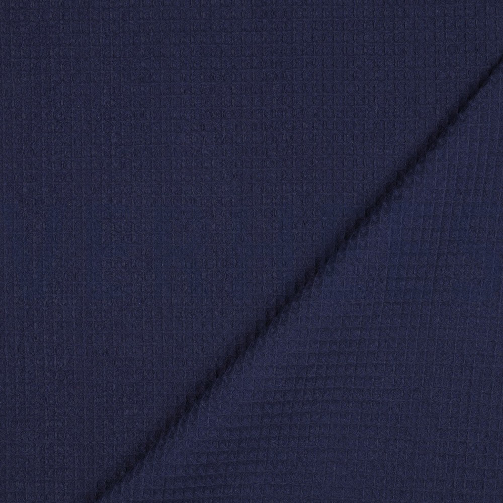 COTTON WAFFLE NAVY (high resolution) #4